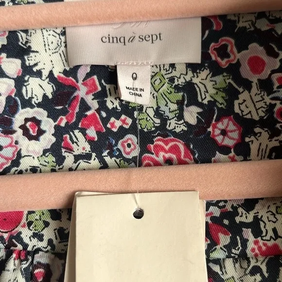 🆕 Cinq á Sept Quin Midi Dress in Powder Blue Multi