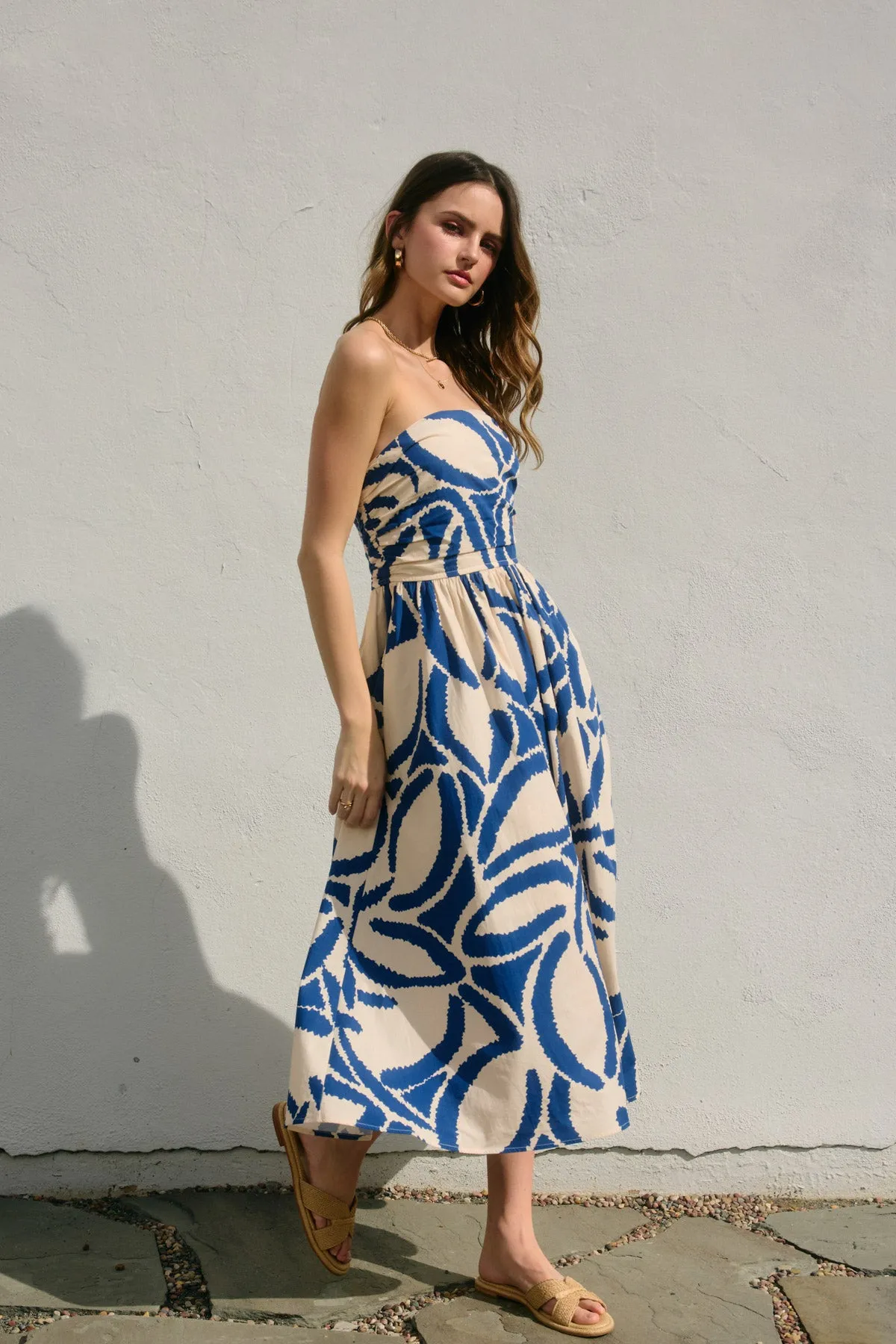 Adina Tube Top Midi Dress