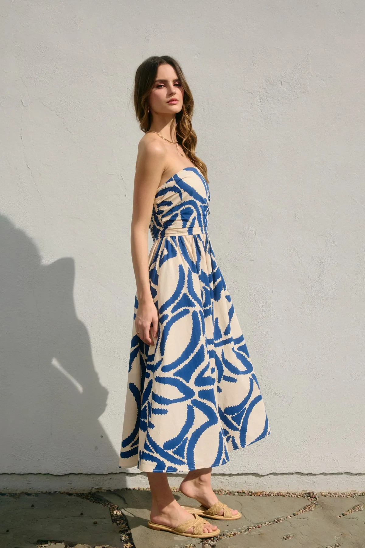 Adina Tube Top Midi Dress