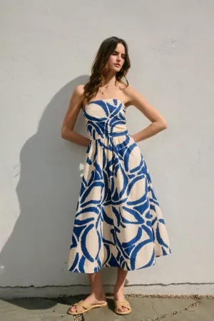 Adina Tube Top Midi Dress