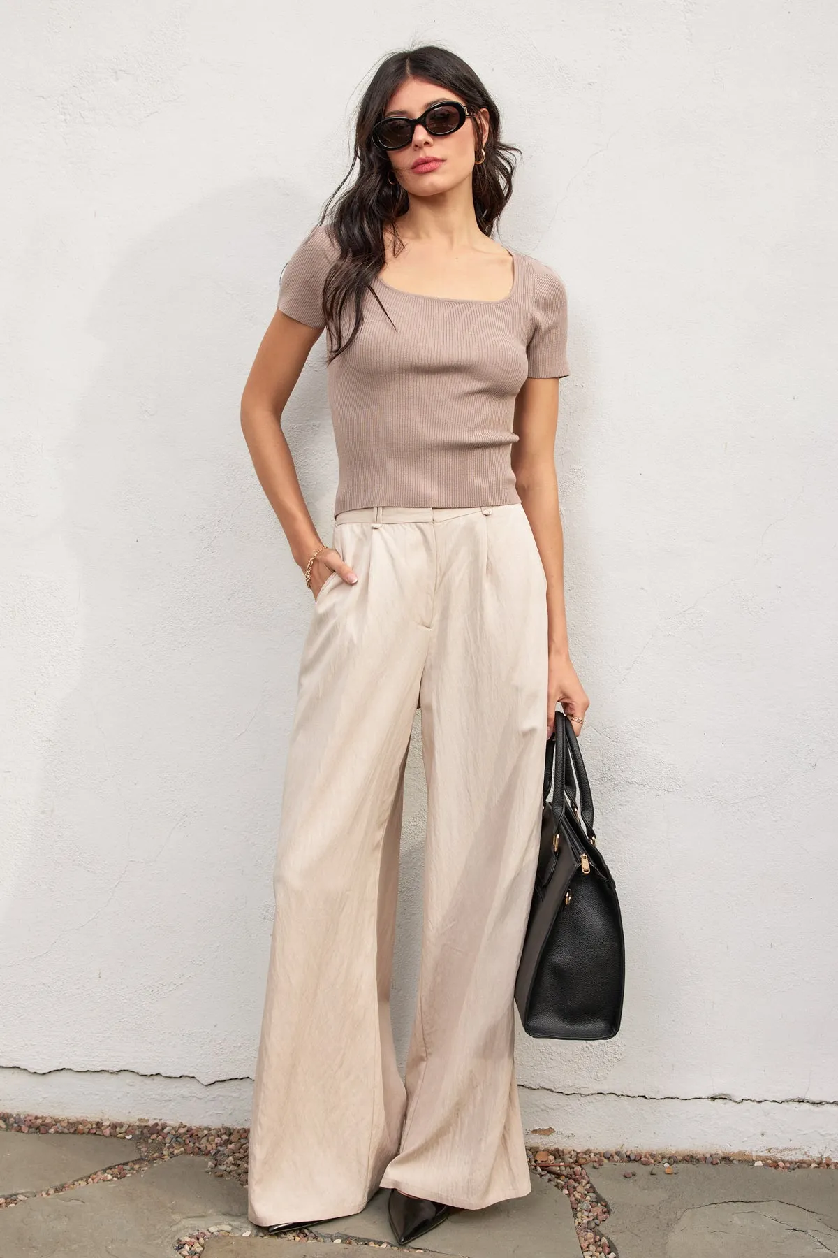 Adrienne Wide Leg Trousers