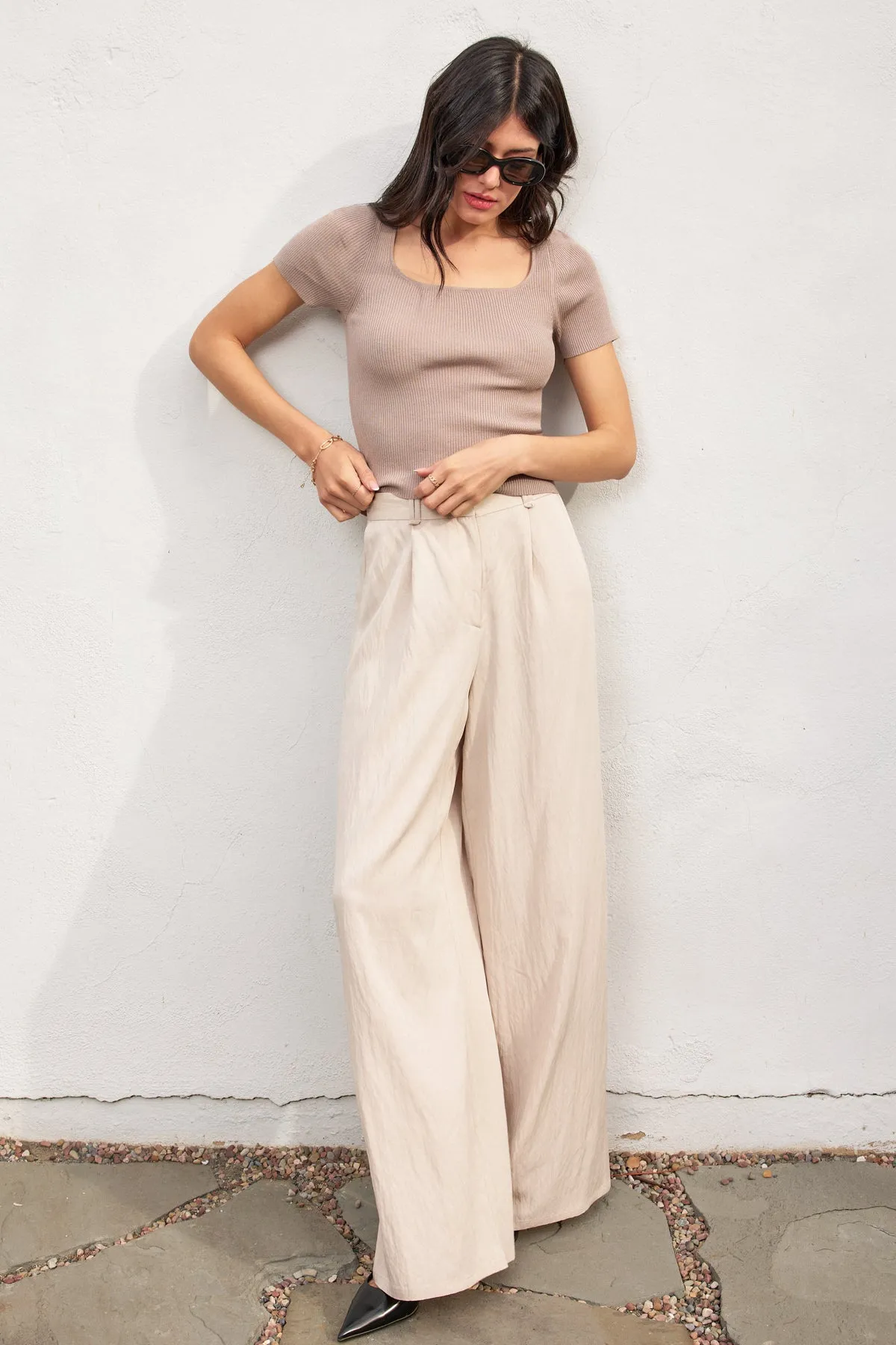 Adrienne Wide Leg Trousers