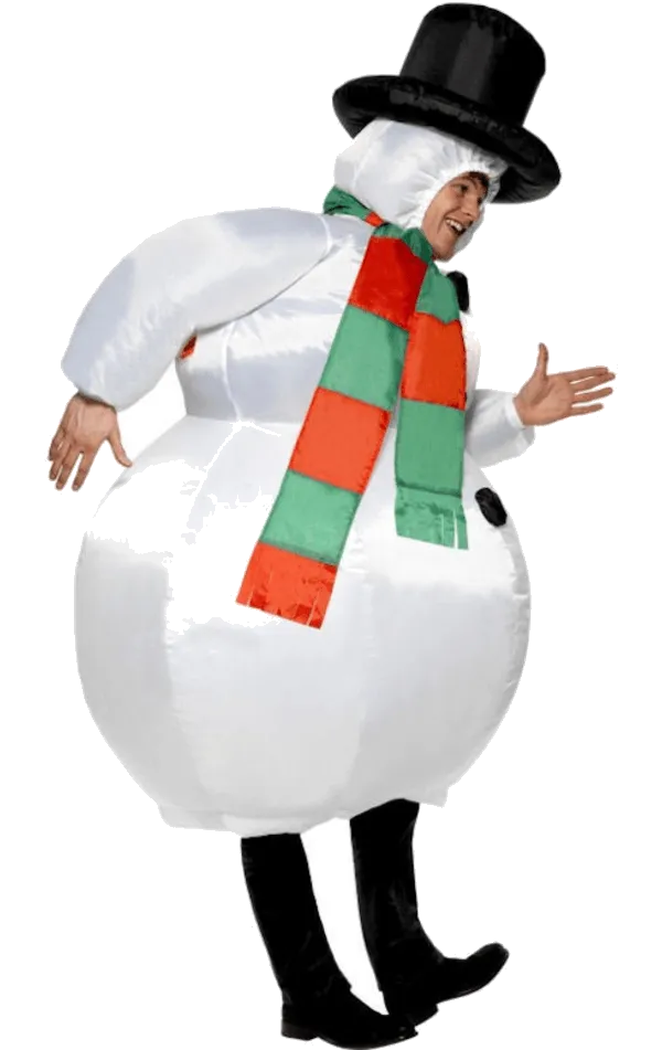 Adult Inflatable Snowman Costume