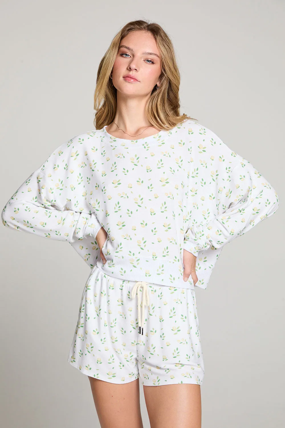 Allover Lemons Long Sleeve