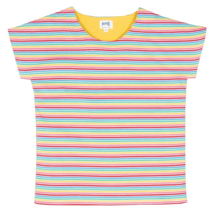Alum Jersey Top Rainbow