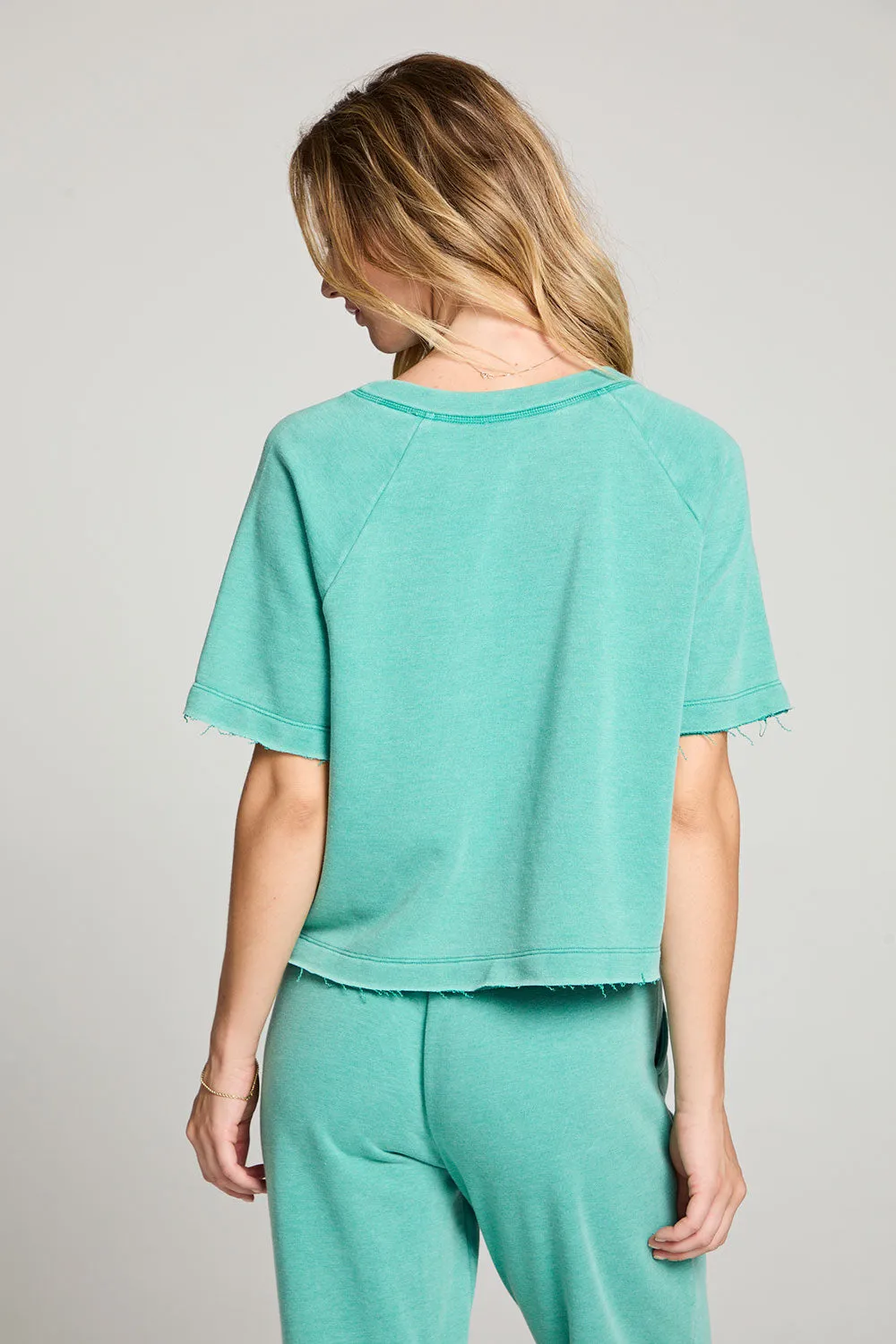 Amelia Clover Green Pullover