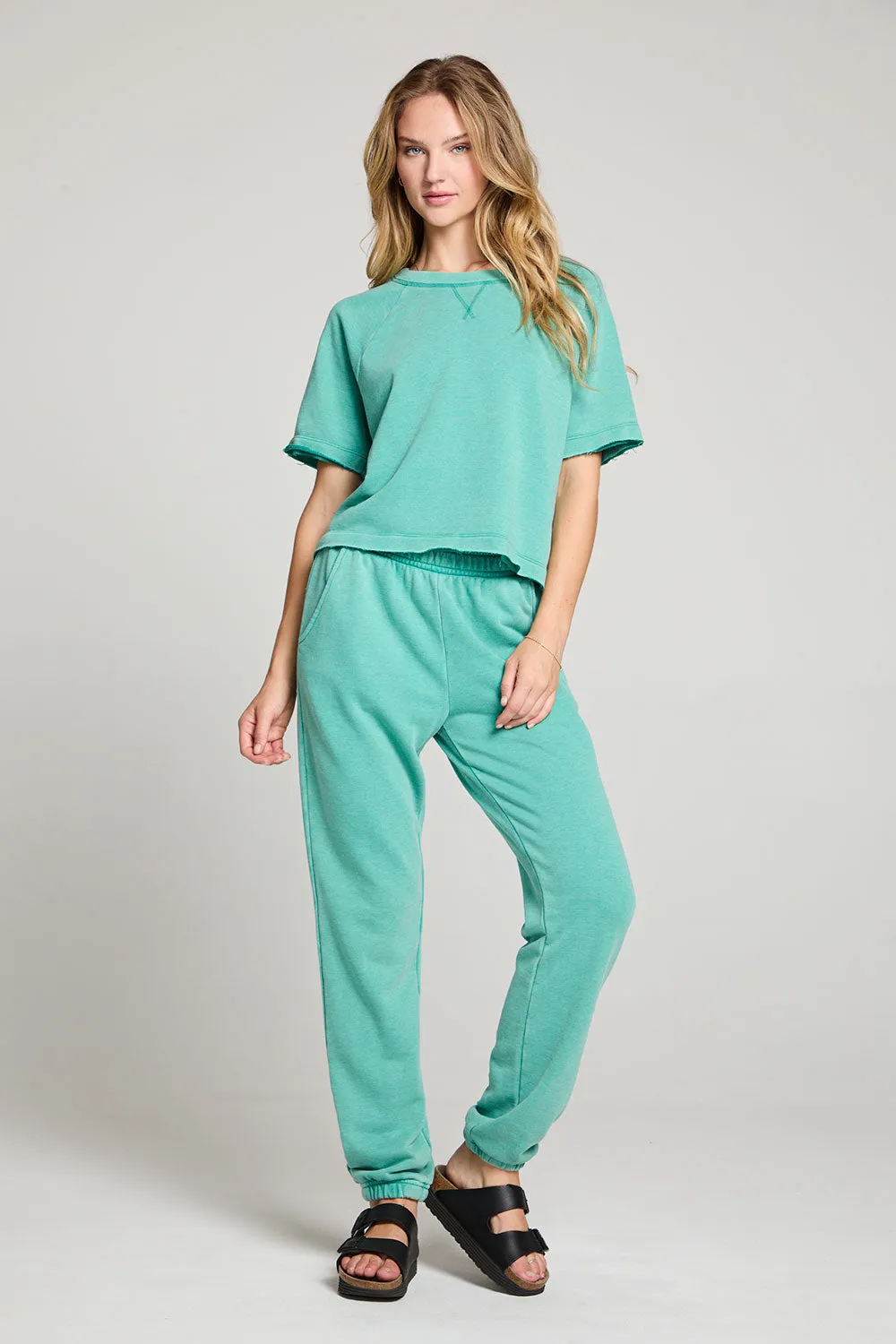 Amelia Clover Green Pullover