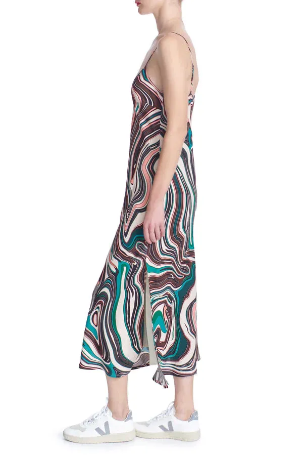 ANA BIAS MIDI DRESS