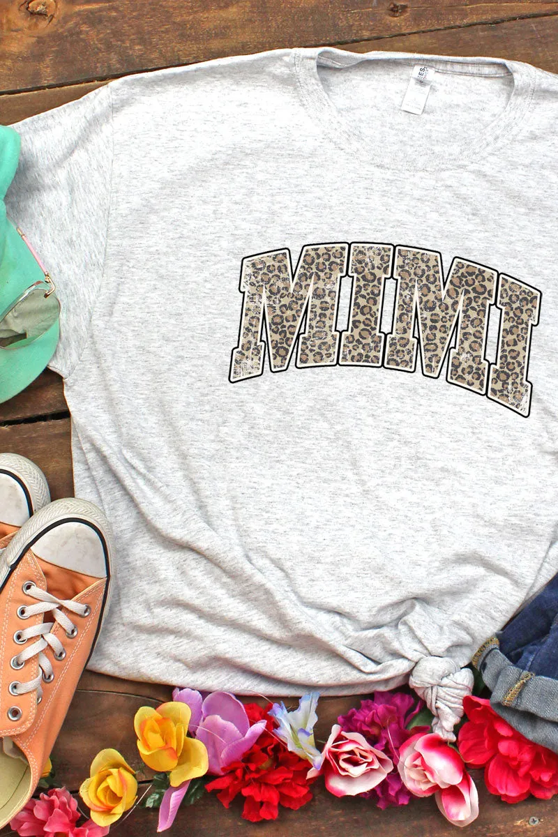 Arched Mimi Leopard Dri-Power 50/50 Tee