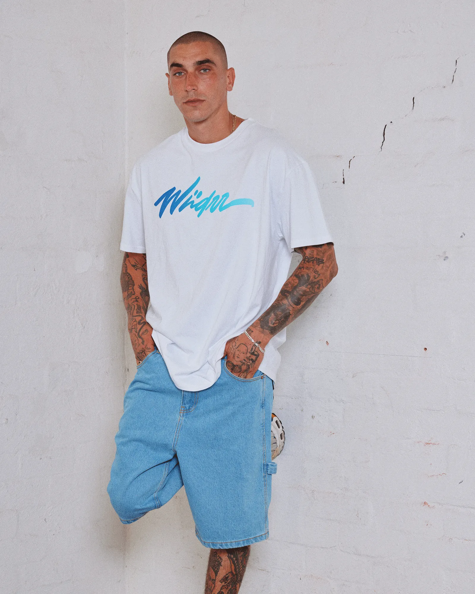 ARTEMIS BOX FIT TEE - WHITE
