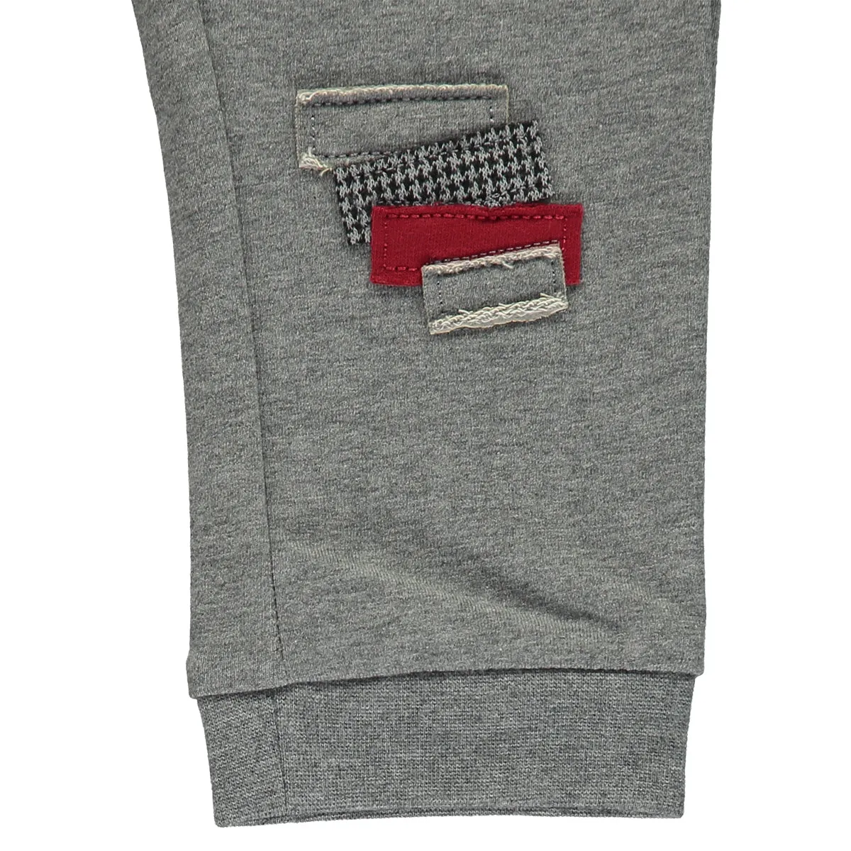 Baby Boy Grey Cotton Trousers