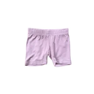 Baby Sprouts Girl's Biker Shorts- Thistle