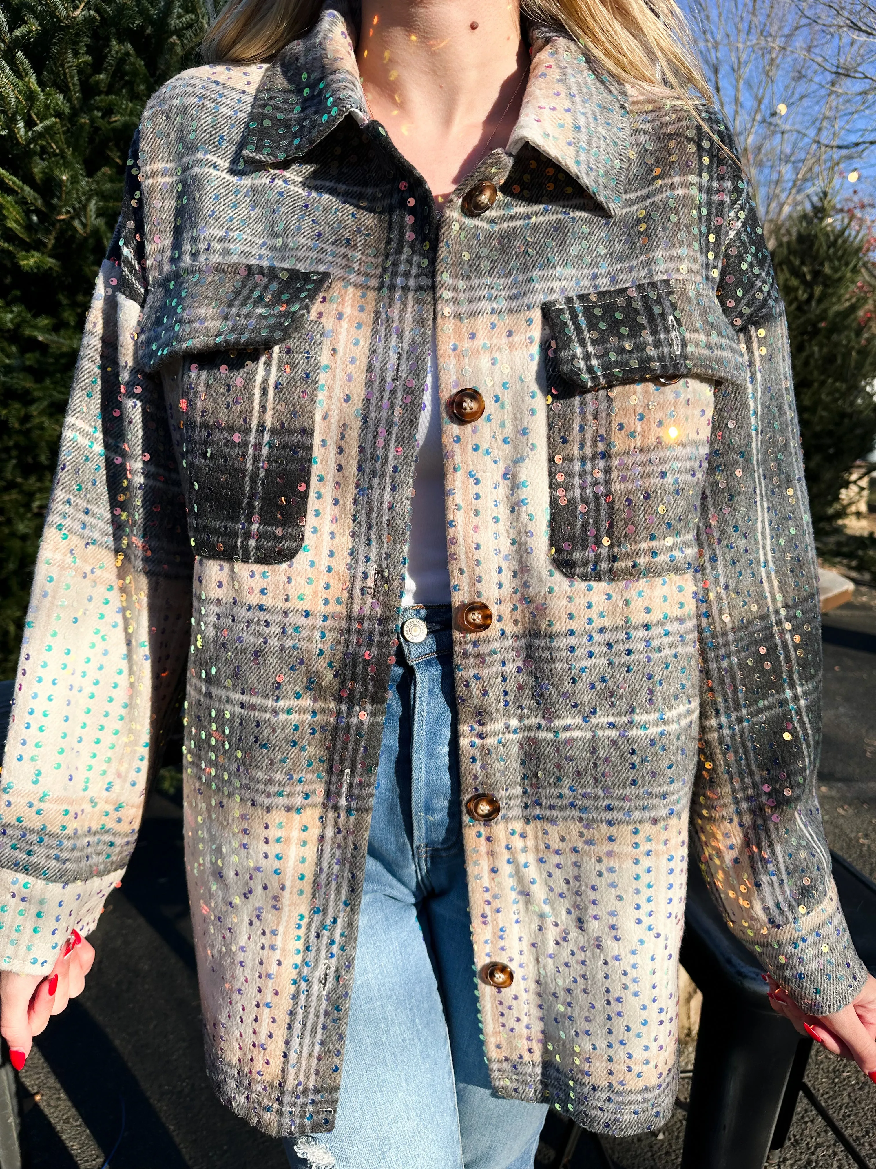 Bedazzle Shacket