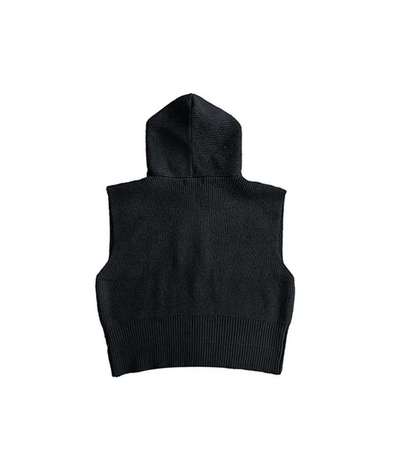 BENECIA 12 Hoodie Vest - Black