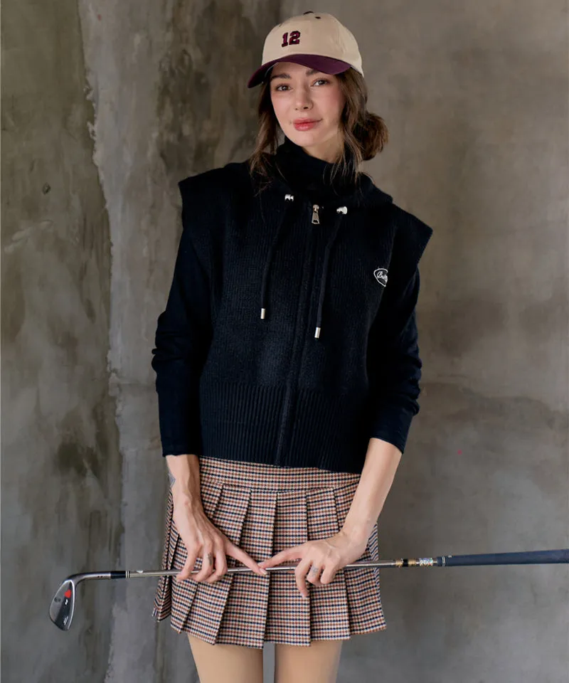 BENECIA 12 Hoodie Vest - Black