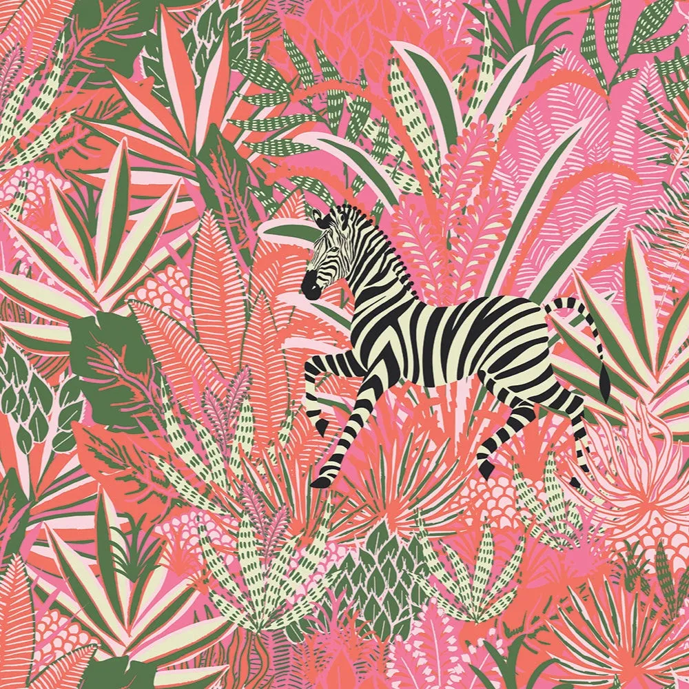 Beth Dress in Sunrise Zebra Soirée