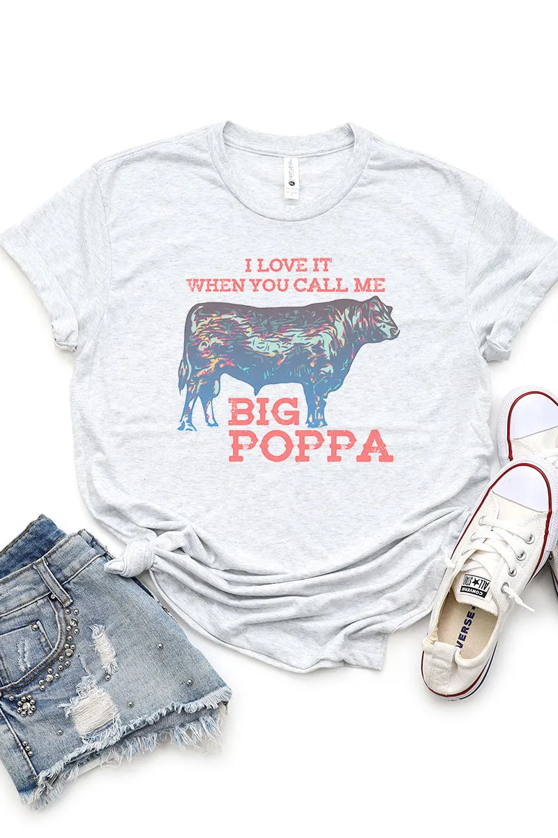 Big Poppa Tri-Blend Crew Tee