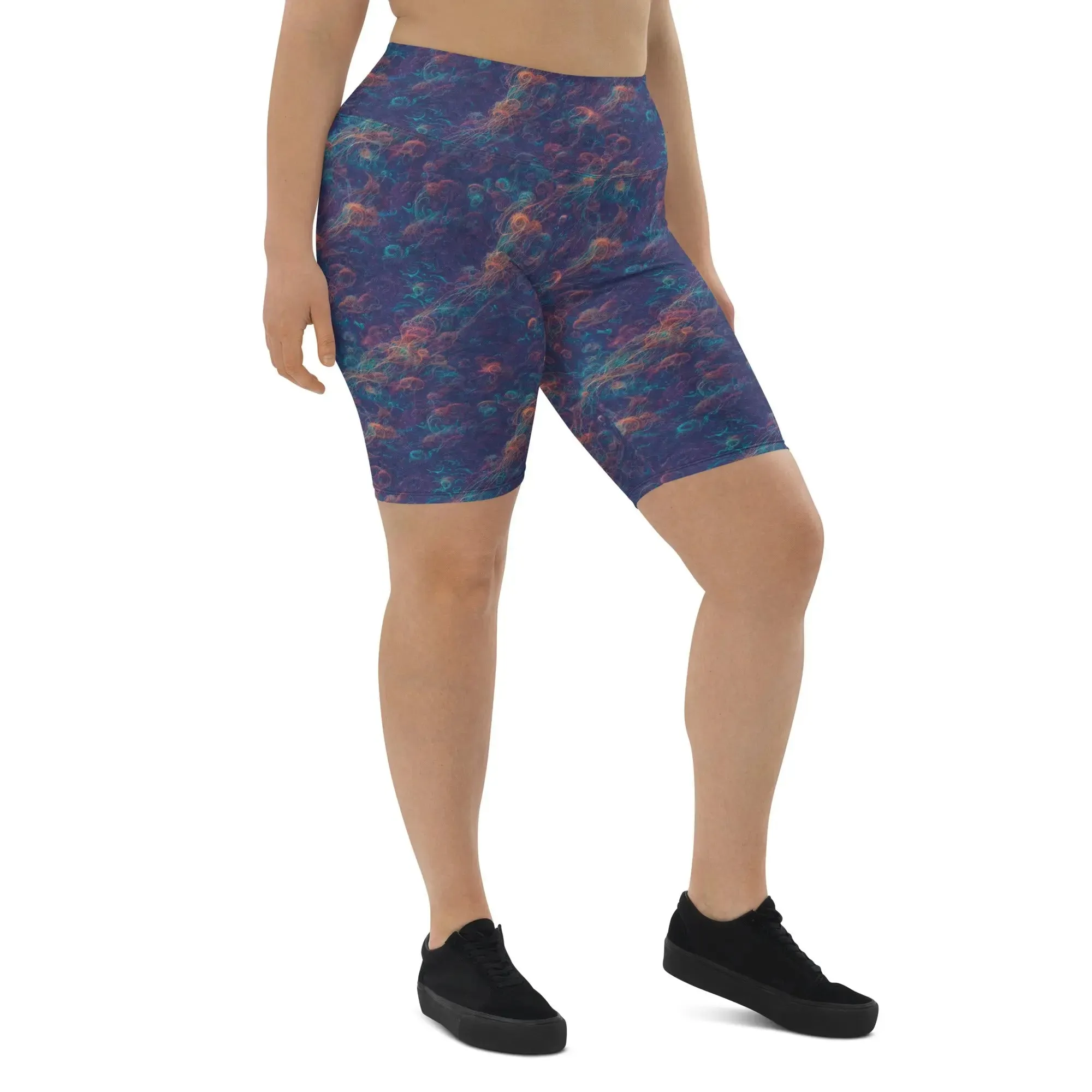 Biker Shorts - Galactic Tangle