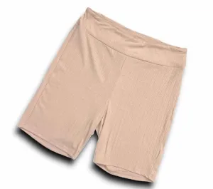 Biker Shorts - Solid Doe Tan