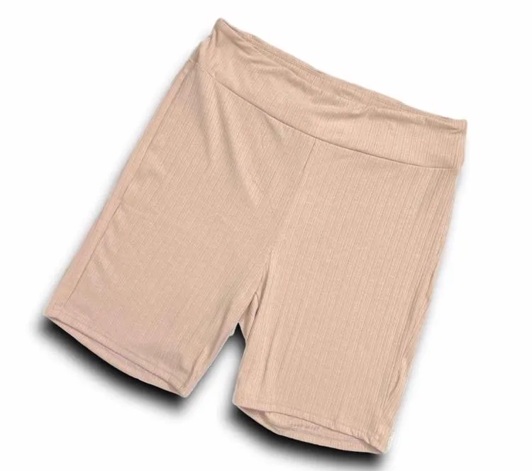 Biker Shorts - Solid Doe Tan