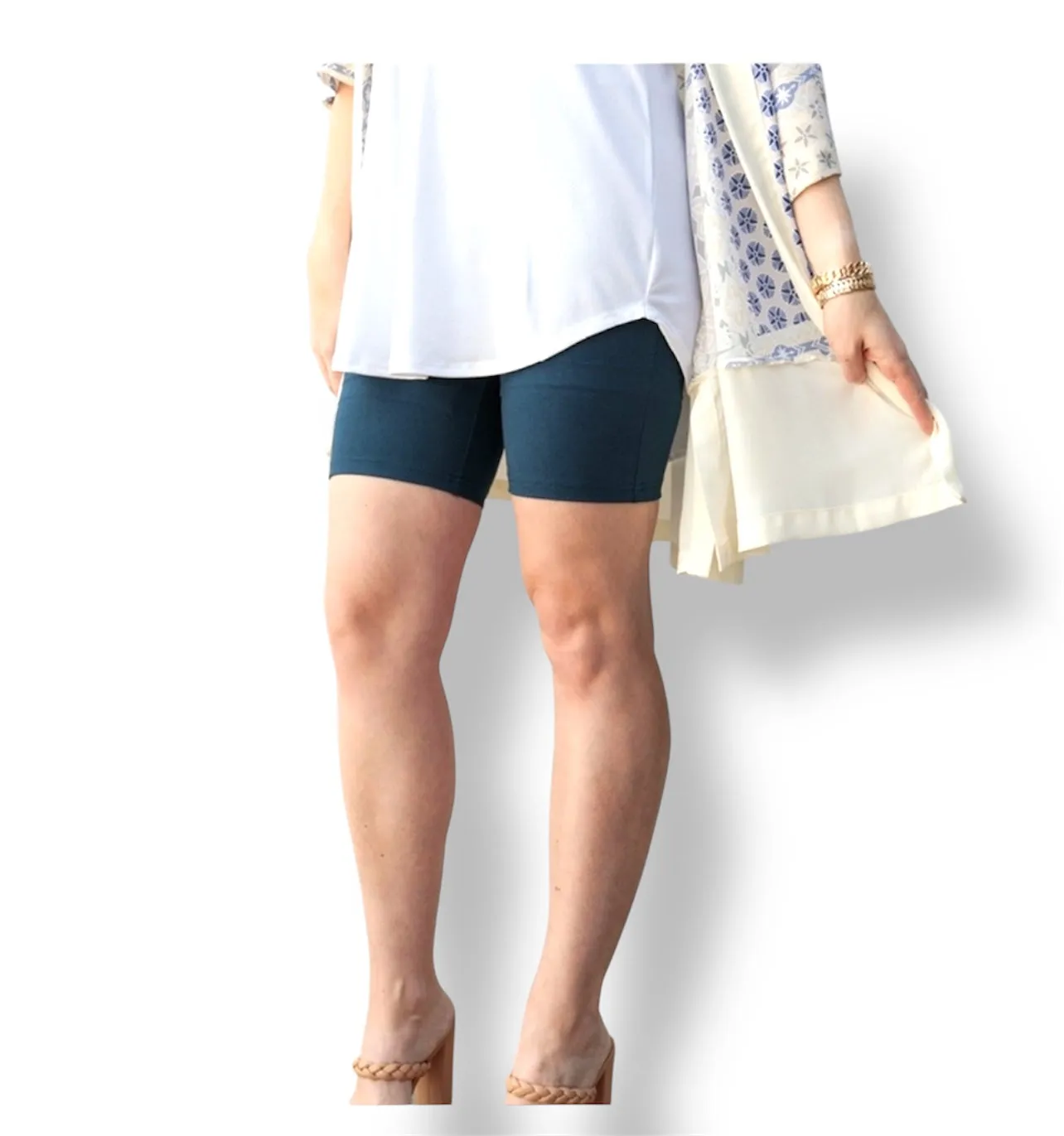 Biker Shorts - Solid Doe Tan
