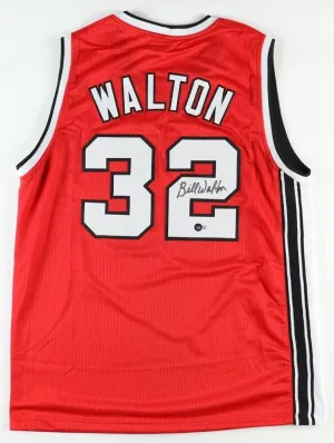 Bill Walton Signed Portland Trail Blazers Jersey (Beckett) Hall of Fame 1993