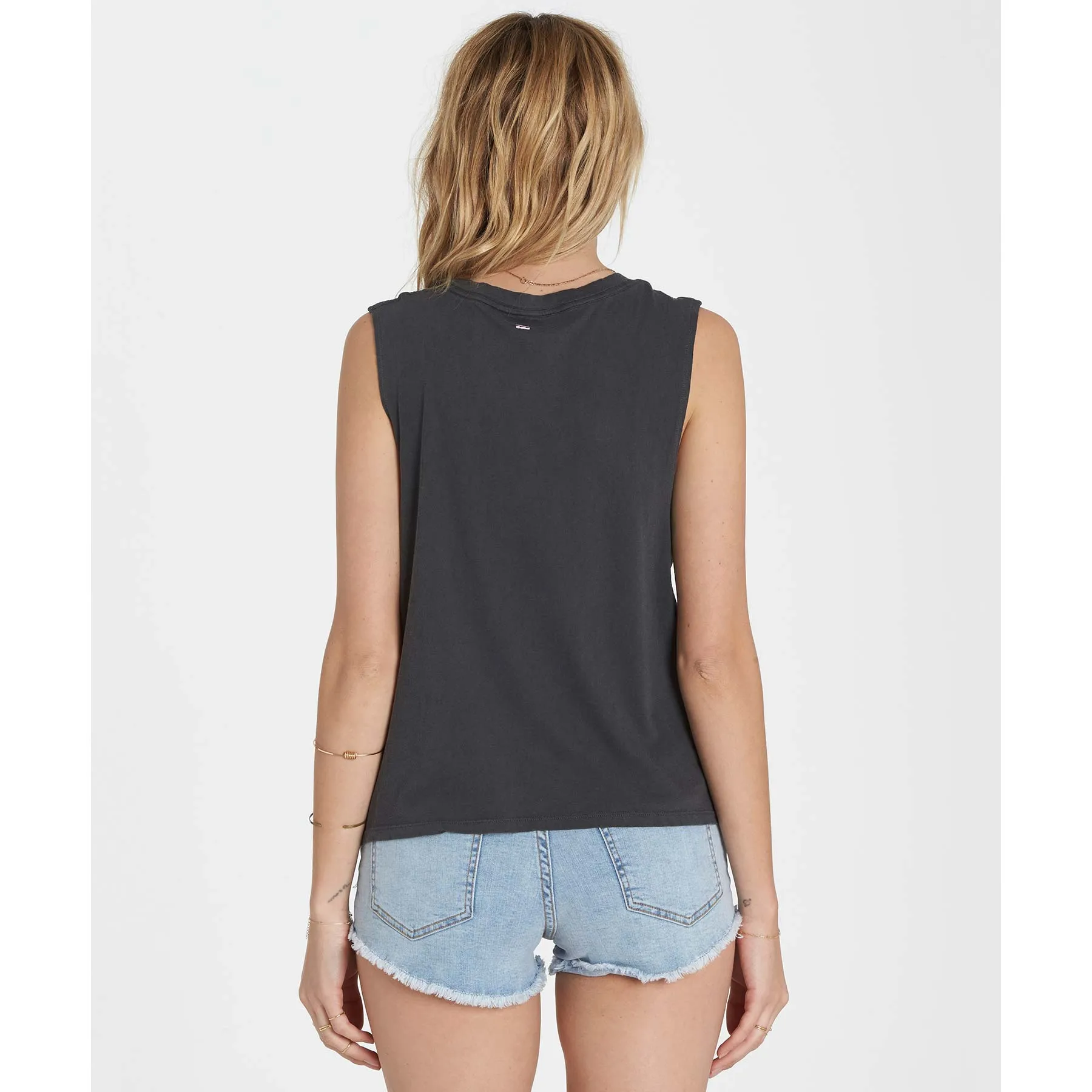 Billabong Women's Golden Days Muscle Tank | Off Black
