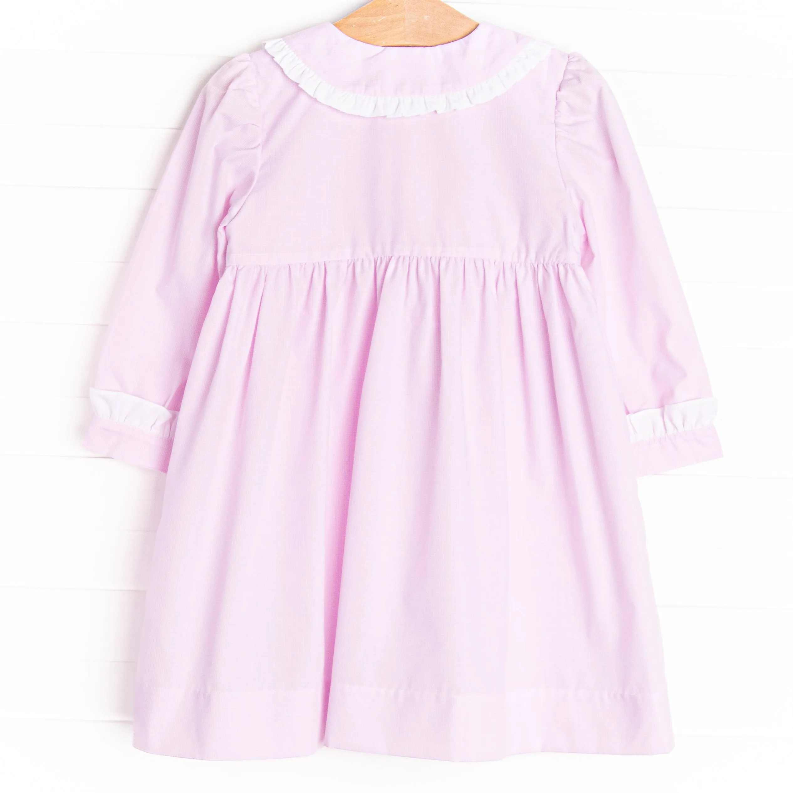 Birdie Besties Smocked Dress, Pink