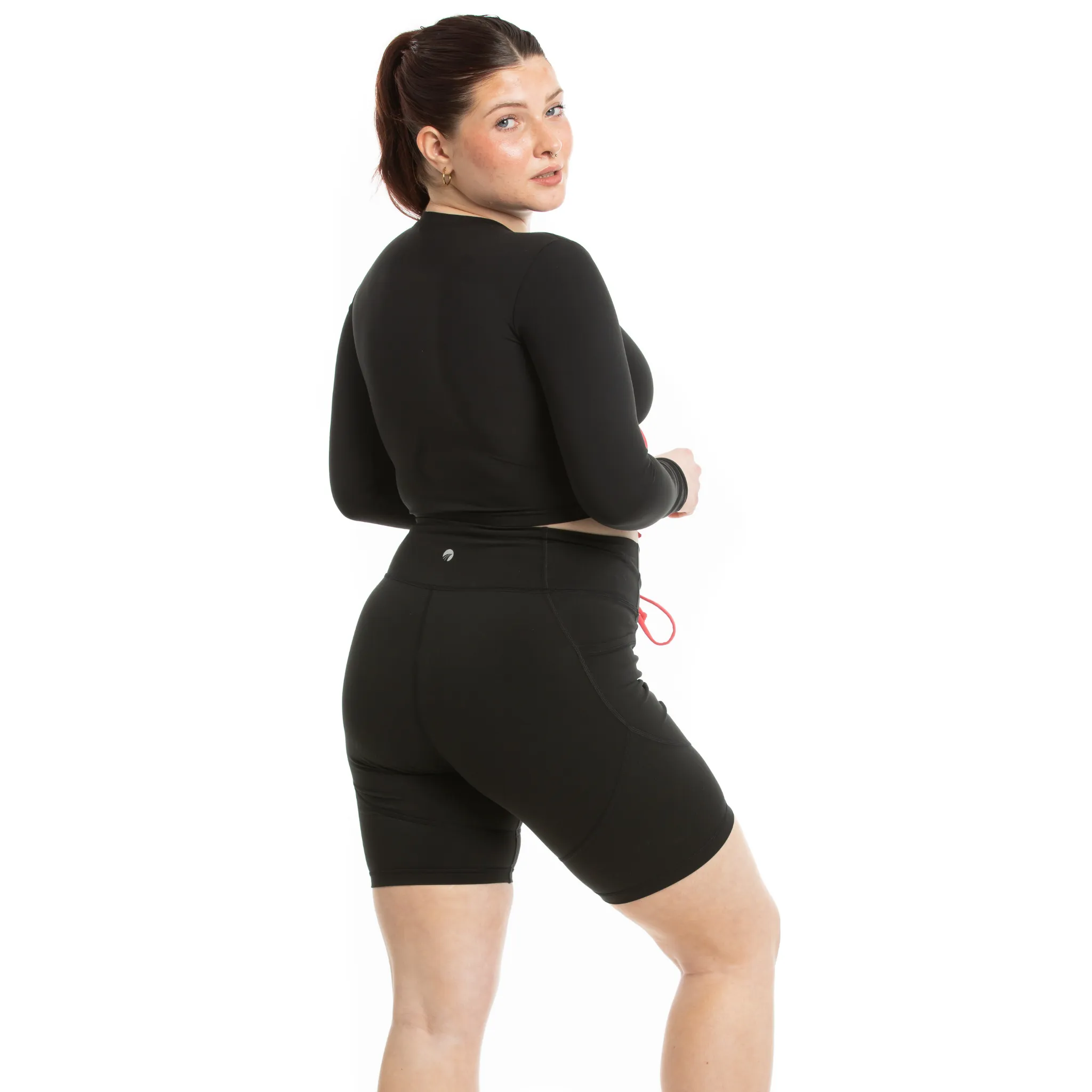 Black Biker Shorts