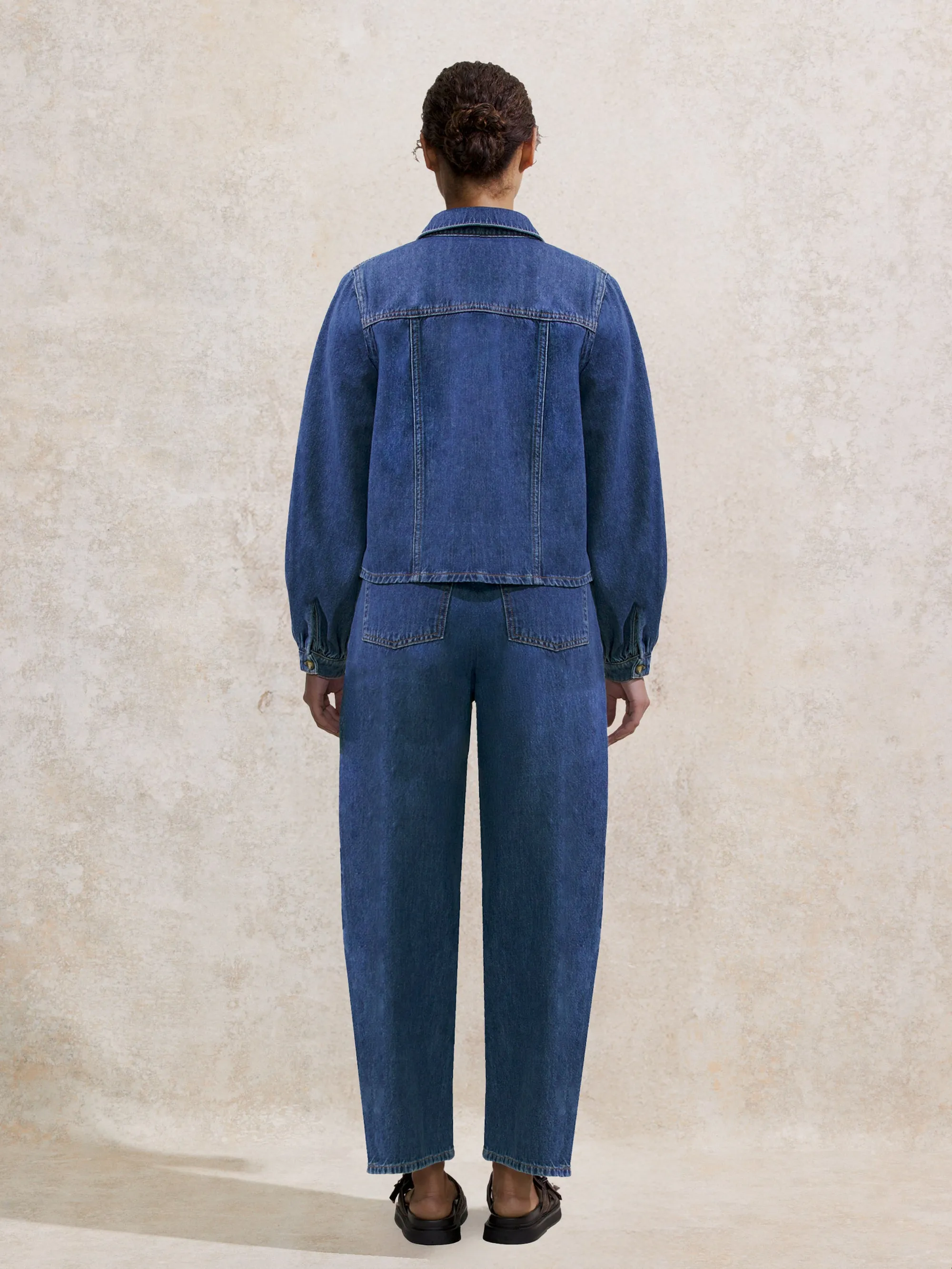Blue Denim Shacket