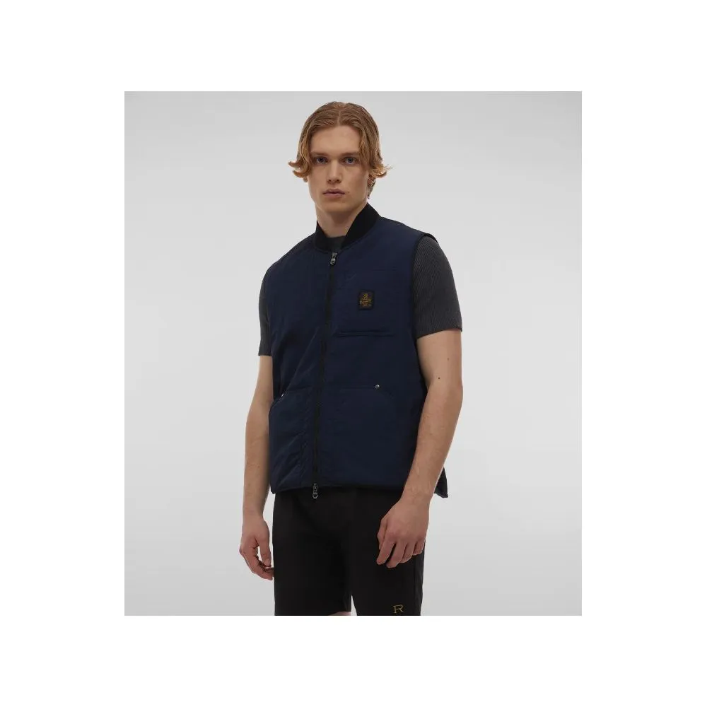 Blue Polyamide Vest