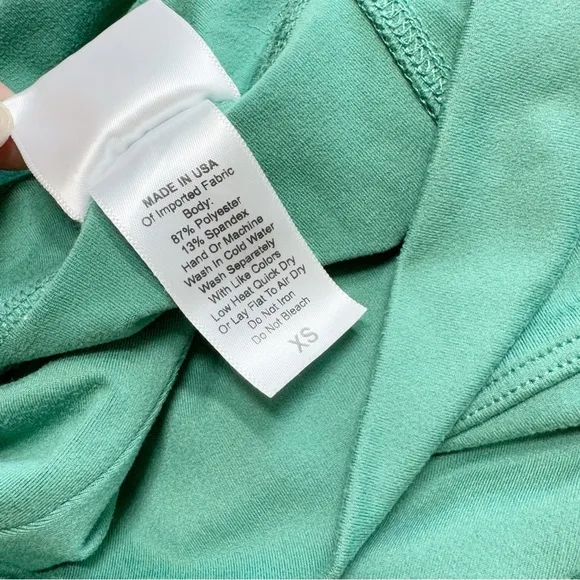 Bombshell Sportswear Jade Green Biker‎ Shorts XS