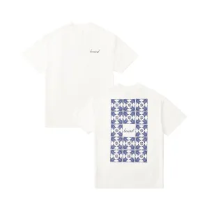 bound 'Porto Azulejos' Tee - Ecru