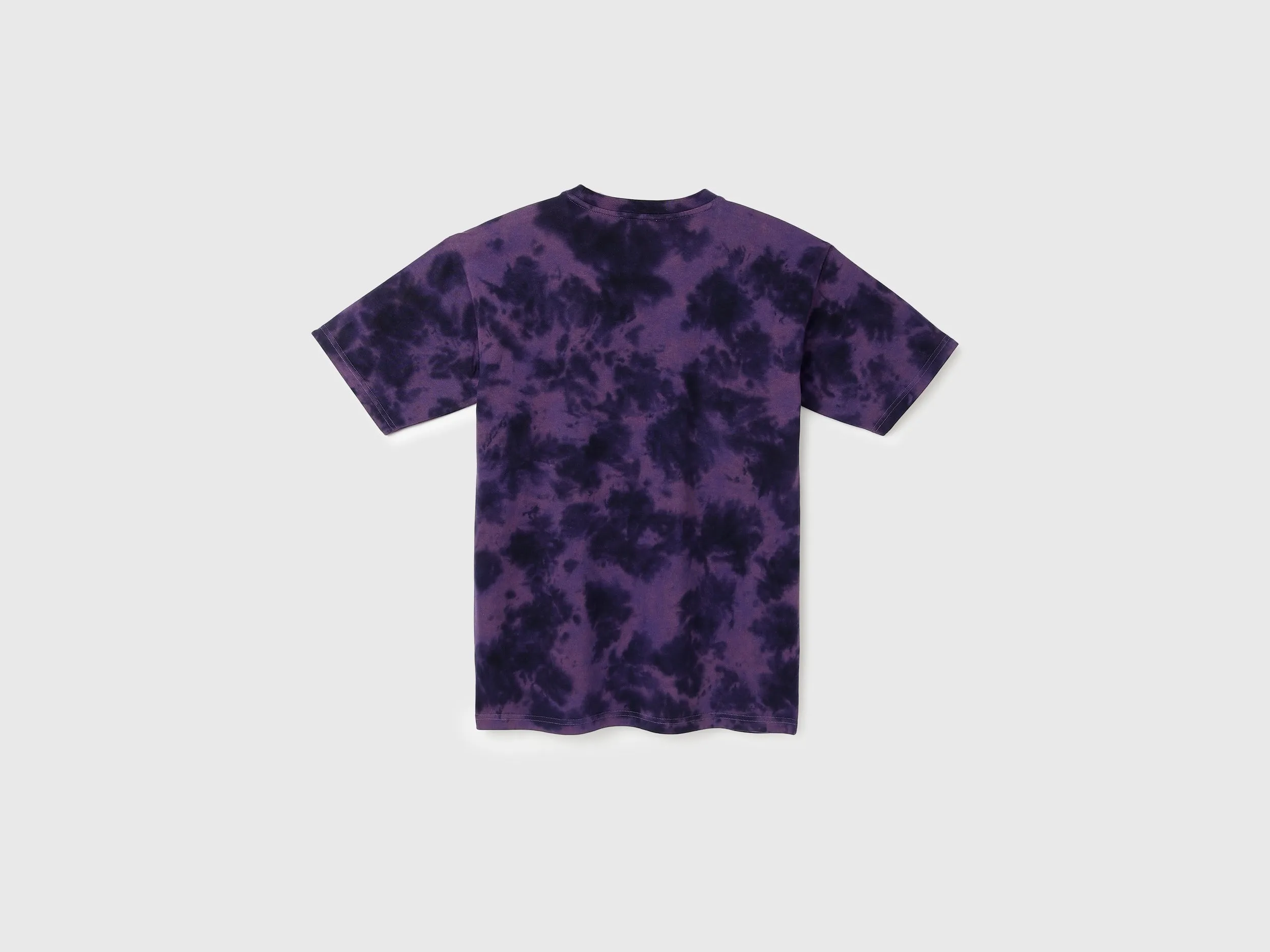 Boxy Fit Round Neck Tie & Dye T-Shirts