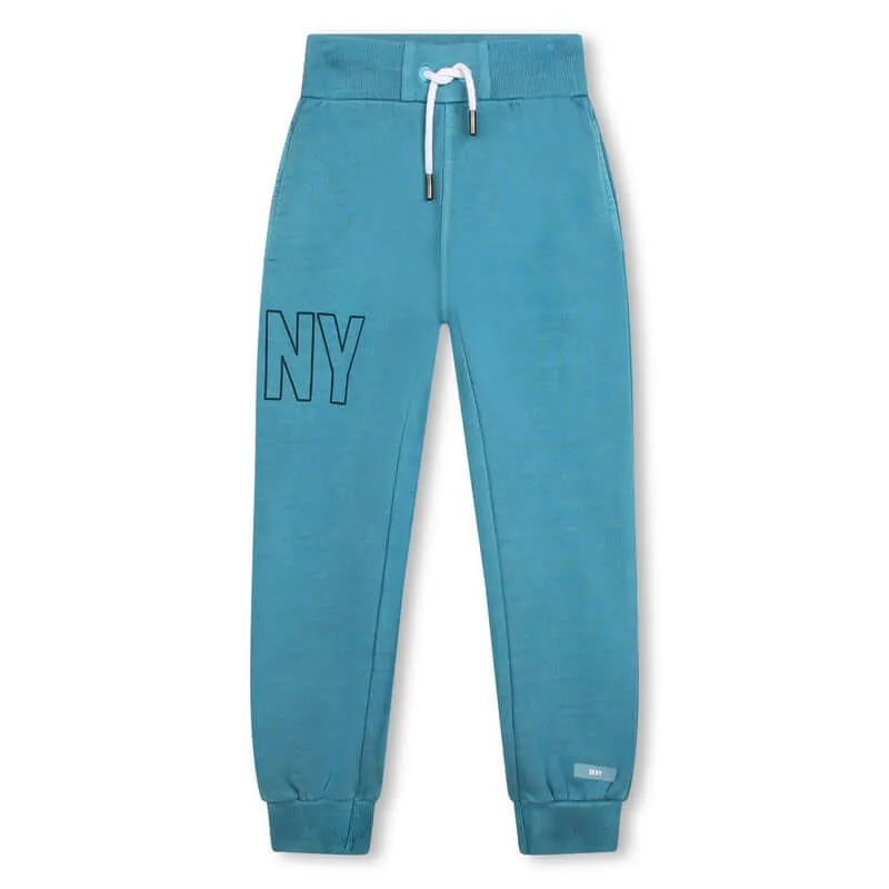 Boys Blue Jogging Bottoms