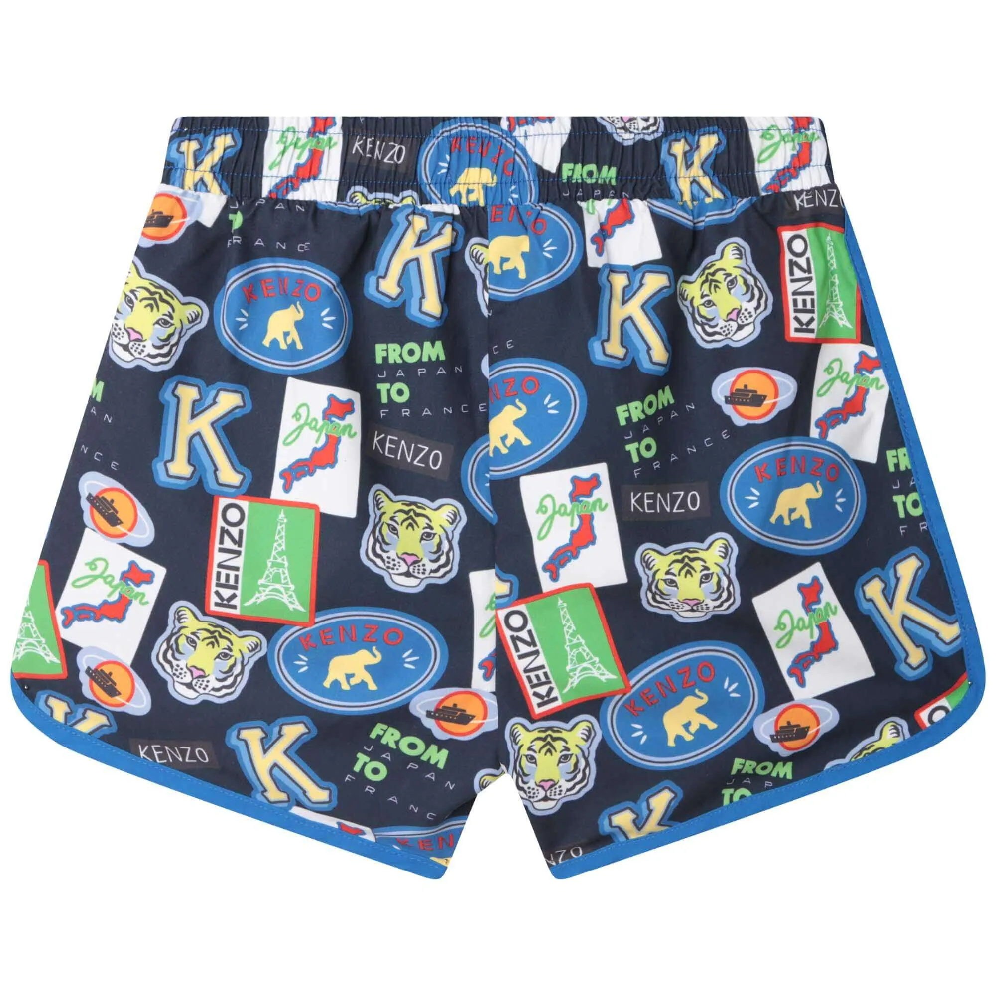 Boys Journey Print Swimming Shorts