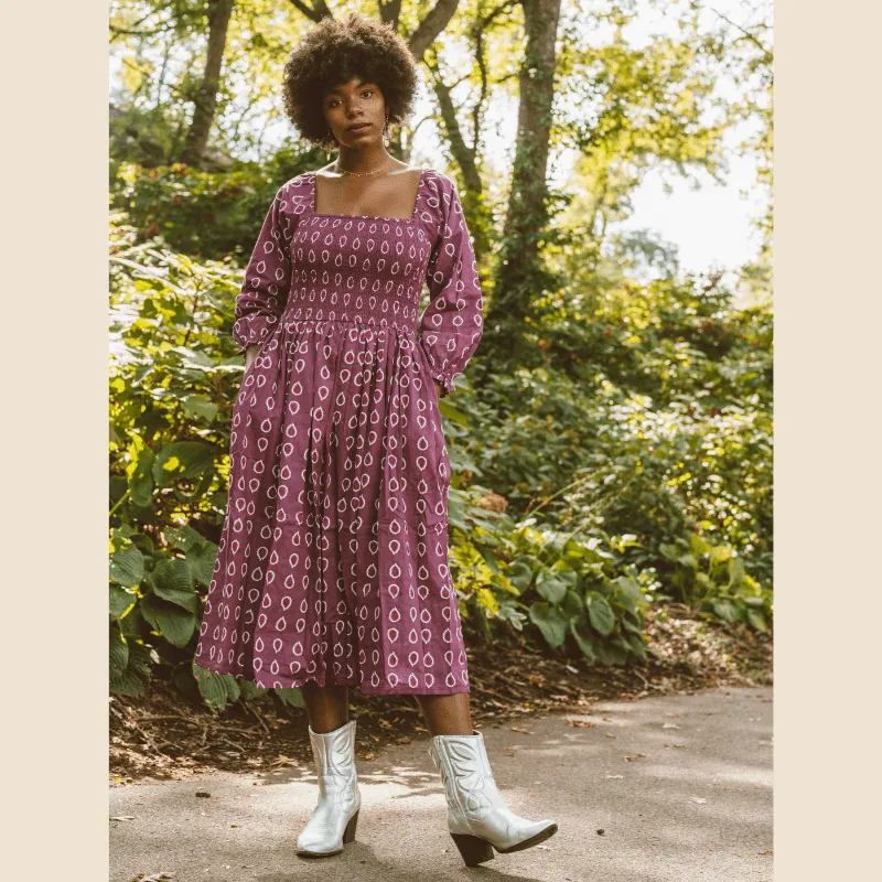 Bridgehampton Plum Dress