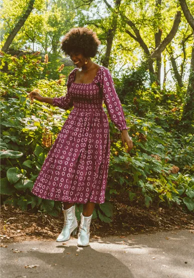 Bridgehampton Plum Dress