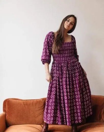 Bridgehampton Plum Dress