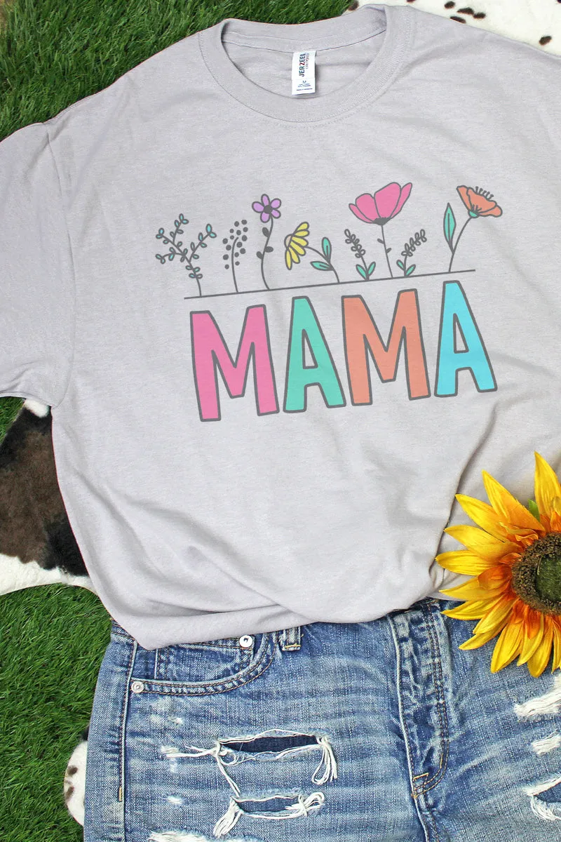 Bright Bloom Mama Dri-Power 50/50 Tee