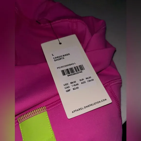 Brittany Allen x Peloton Cargo Biker Shorts