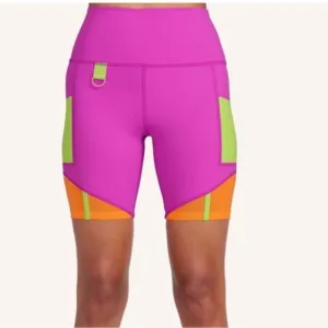 Brittany Allen x Peloton Cargo Biker Shorts