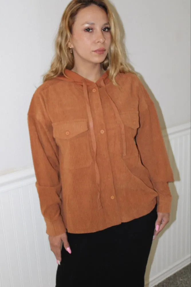 Camel Brown Shacket