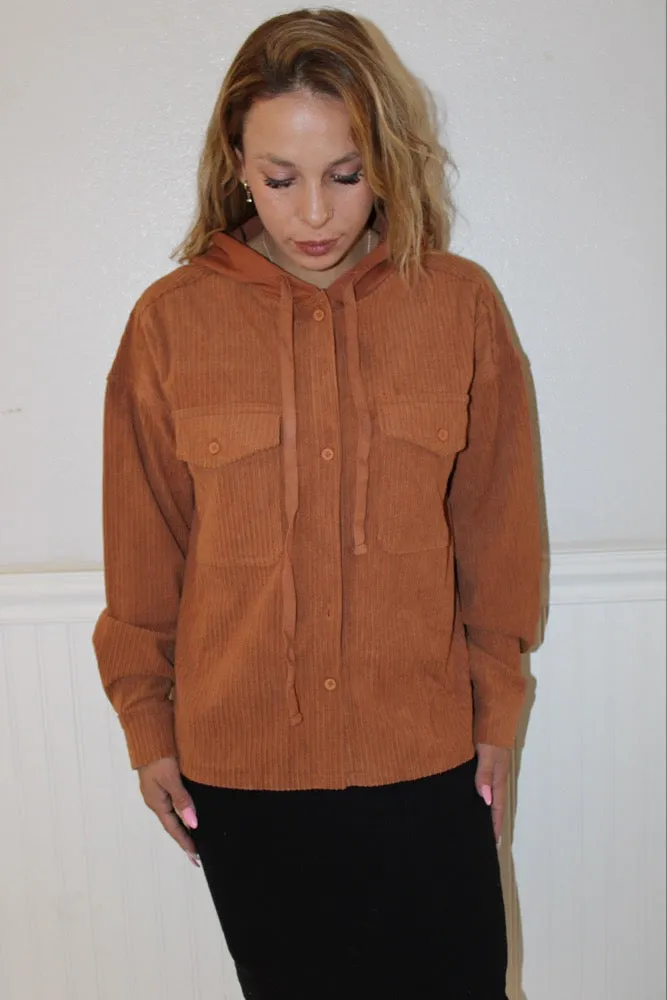 Camel Brown Shacket