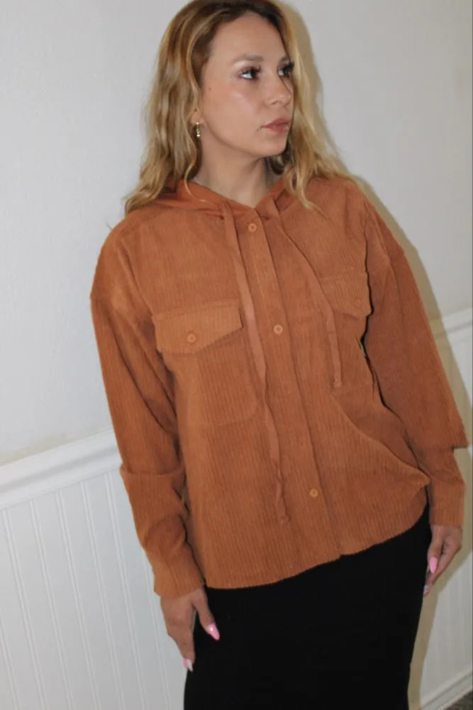 Camel Brown Shacket