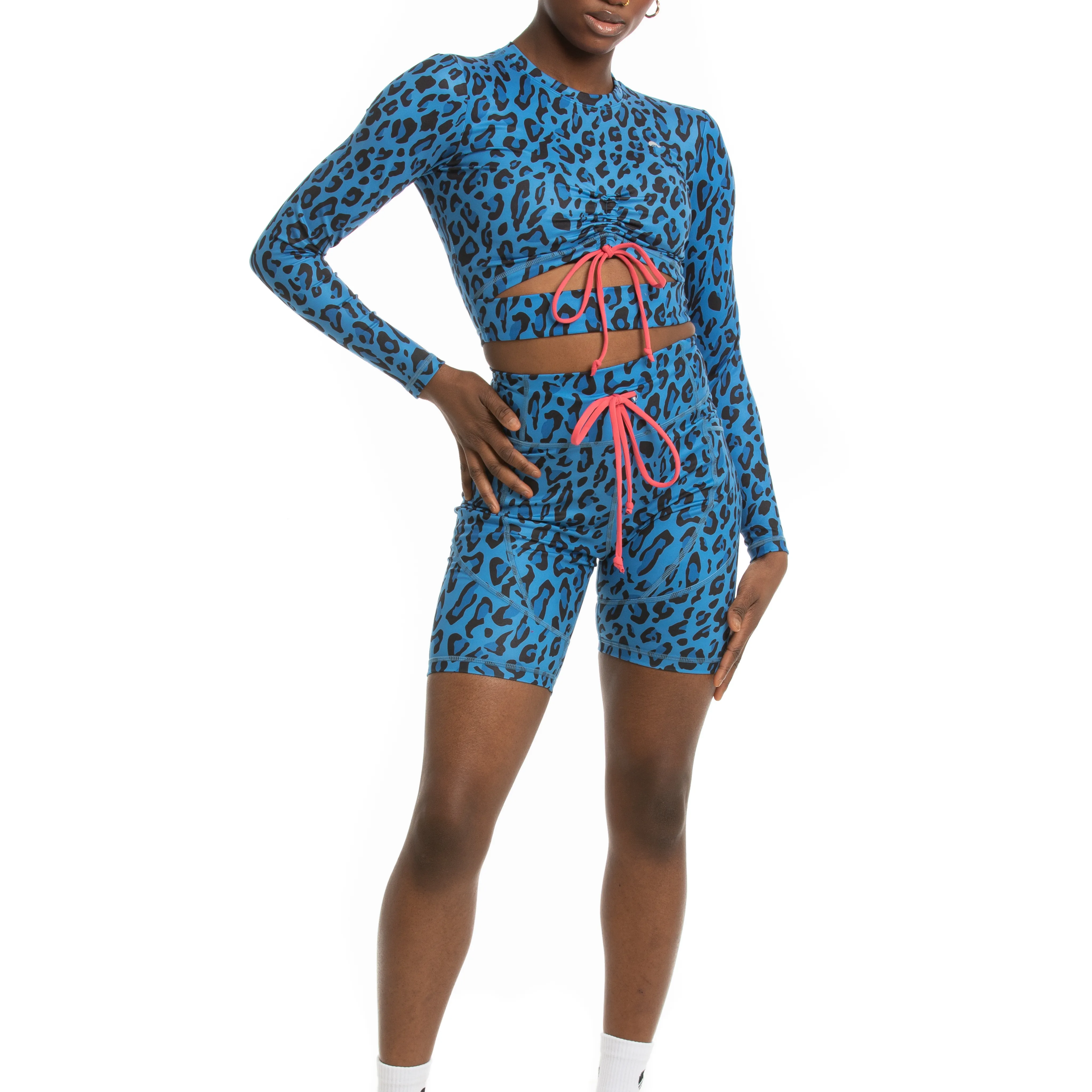 Cheetah Biker Shorts