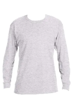 Cheetah Stacked Football Mom Green Unisex Dri-Power Long-Sleeve 50/50 Tee
