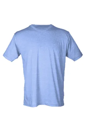 Cheetah Stacked Football Mom Royal Unisex Poly-Rich Blend Tee