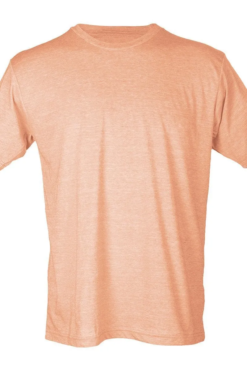 Cheetah Stacked Football Mom Royal Unisex Poly-Rich Blend Tee