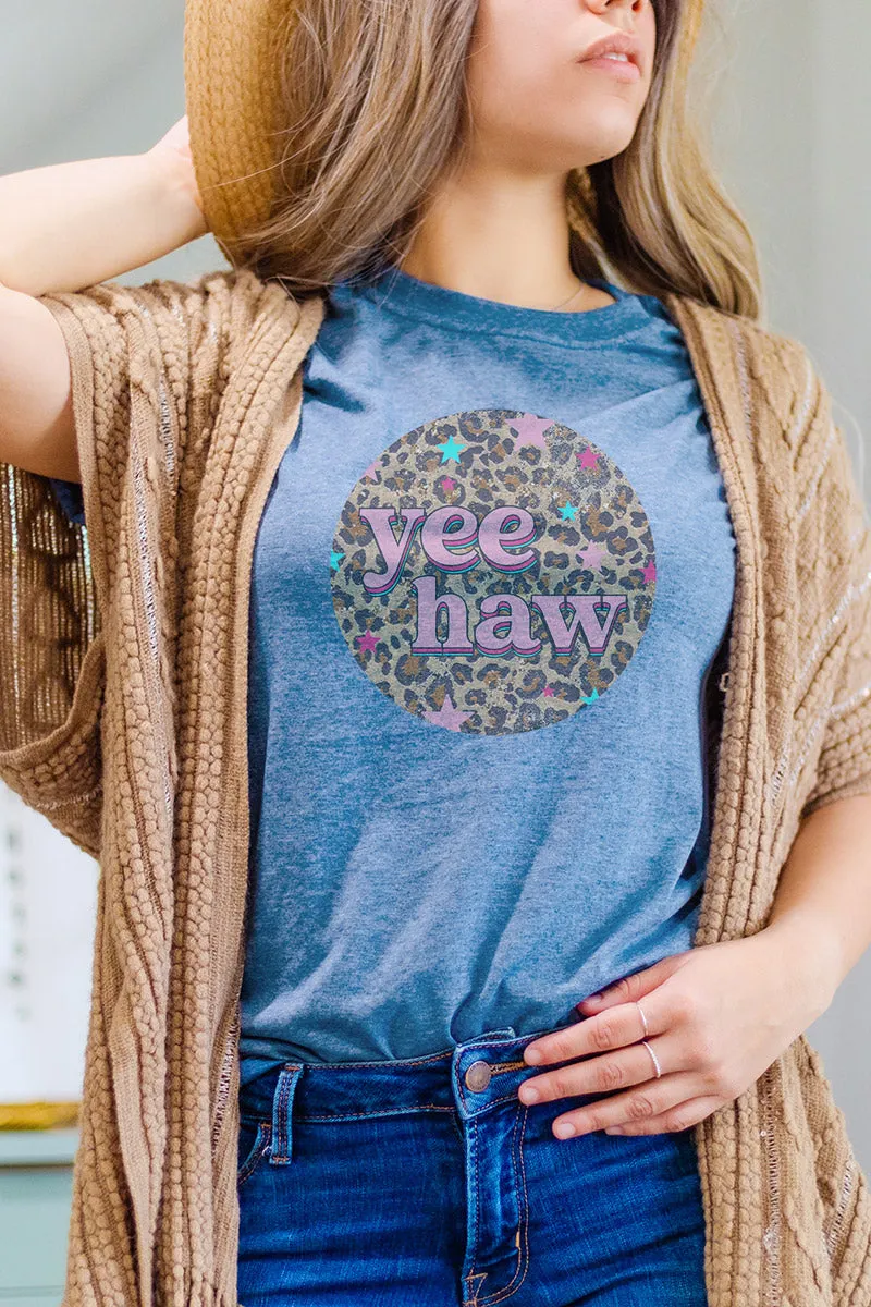 Cheetah Yeehaw Softstyle Adult T-Shirt